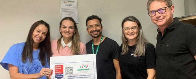 Grupo Dago é certificado como um Great Place To Work!